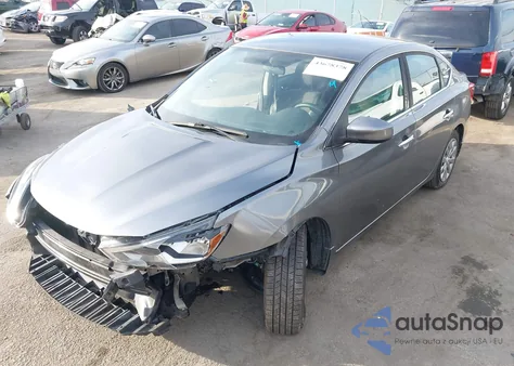 2017 Nissan Sentra S z USA, uszkodzony, nr VIN 3N1AB7AP7HY326045